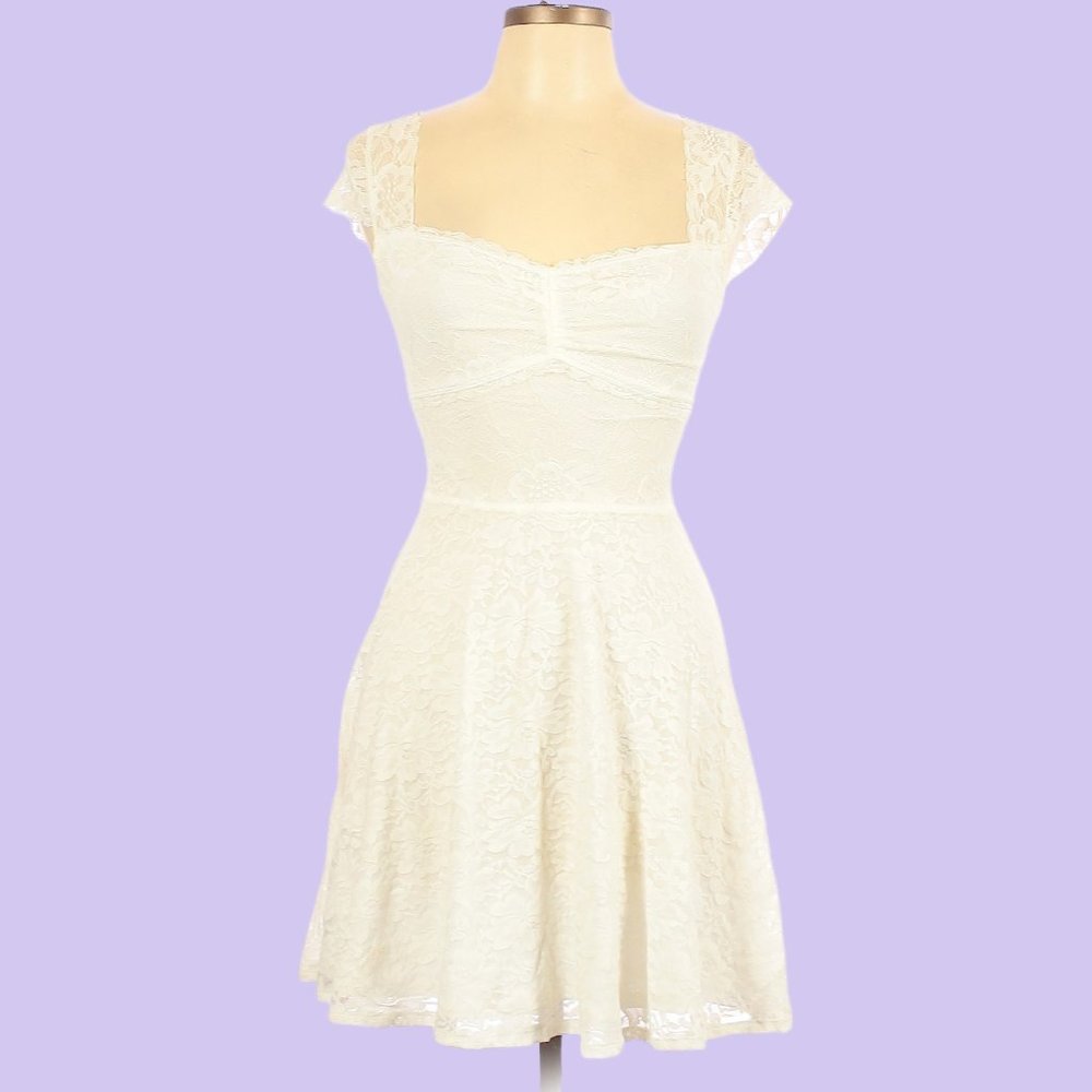 NWOT Abercrombie & Fitch Lacey Skater Dress